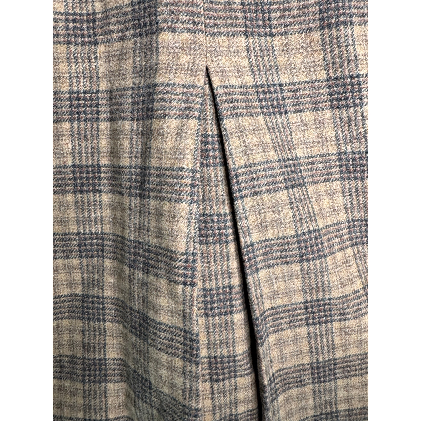 Vintage Sir For Her Wool Skirt Plaid Women Skirt Size Med Classic Boho Academia — image 3 of 6
